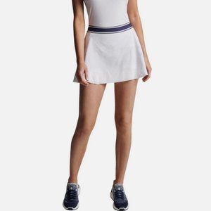 Peter Millar Womens Gabriela Swing Skort Golf Tennis in Slithering White NWT